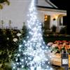 yowin Cascata Luci Natale 1m 100 LED Cascata di Luci | Albero di Natale mit Pres