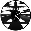 Orologio disco vinil clock disco in vinile aereo 2