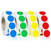 No 4000 Pezzi di A Pois Colorati da 3/4" Etichette Rotonde con Codific8194