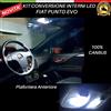 AUP KIT FULL LED INTERNI PLAFONIERA PER FIAT PUNTO EVO ALTISSIMA LUMINOSITA' 6000K