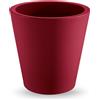 Veca Vaso rotondo in resina "Single" 45 cm.