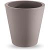 Veca Vaso rotondo in resina "Single" 45 cm.