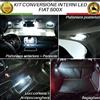 AUP KIT FULL LED INTERNI PER FIAT 500X COMPLETO CANBUS + LUCI ANTIPOZZANGHERA 6000K