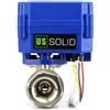 U.S. Solid Valvola a sfera motorizzata 3/4 elettrovalvola in acciaio inox 9-24V AC/DC 2