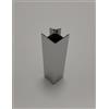Angolo 90° per Zoccolo da Cucina in PVC Rivestito Alluminio h 10 - 12 - 15 cm