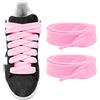 UamGlsob Lacci Larghi 15 mm Spessi per Scarpe Adidas Campus 00s | Lacci Piatti d