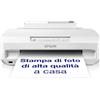 Epson Expression Photo XP-65 Stampante fotografica,Stampa fronte/retro in A4 anche da mobile,Inchiostri Claria Photo HD a 6 colori,Stampe che durano a lungo,Wi-Fi e Wi-Fi Direct,Doppio vassoio carta