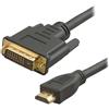 Cavo HDMI a DVI 24+1 Pin 1,8m Dual Link per PlayStation 3 PS3 HD 1080i