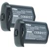 vhbw 2x Batteria sostituisce Canon LP-E4N LP-E4 2200mAh 11,1V