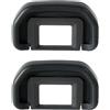 Panlouting 2 Pack | Ricambio Conchiglia Oculare Gomma per Mirino Fotocamera Canon EOS 90D 8