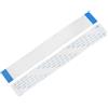 uxcell Cavo flessibile piatto, 40 Perno passo 0,5mm 150mm FPC FFC cavo nastro 10pz.