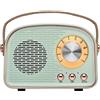 No 2X(Radio Altoparlante Bluetooth Retrò , Altoparlante Bluetooth Portatile pe3600
