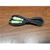 Cavo Jack 1,8m Audio 3,5mm Aux MASCHIO maschio stereo prolunga per casse pc tv★