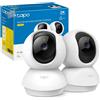 Telecamera Wi-Fi Interno 2K 3MP TP-Link Tapo C210 Sorveglianza Notturna Alexa Go