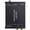 No Convertitore Audio USB da USB A Digitale Coassiale Ottico con Uscita Stereo1464