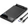 UGREEN Case HDD SSD 2,5 USB 3.1 Gen 2 UASP 6Gbps Enclosure Hard Disk per 7mm 9.5mm SATA