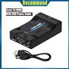 marchiata Convertitore SCART a HDMI 1080P Video Audio PAL/NTSC con Cavo USB per Sky Box