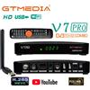GTMEDIA Full HD FTA Ricevitore Satellitare Digitale DVB-S2/S2X/T2, Doppio Tuner HDMI PVR