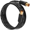 Reliagint RL Flex Cavo antenna TV 0.5m, prolunga coassiale maschio/femmina 75 ohm, condutt
