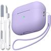 Mhyaludo Custodia Compatibile con AirPods Pro 2 Case,Custodia Airpods Pro 2 | Custodia pe