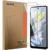 Mibzor 2x Vetro Temperato per ZTE Blade A75 4G / ZTE Blade A75 5G (6.6") | Pellicola Pr