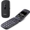 Does not apply KX-TU446EXB Telefono Cellulare Facile, Compatibile Con Apparecchi Acustici, Otti