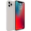 Piushopping CUSTODIA COVER PER IPHONE 12 13 14 15 PRO MAX SILICONE ULTRA SLIM BORDI PIATTI