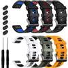 EZMVZKU 22mm Quickfit Cinturino per Garmin Fenix 8 AMOLED 47mm/Fenix 7/7 Pro/6/6 6pack3