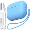 Mhyaludo Custodia Compatibile con AirPods Pro 2 Case,Custodia Airpods Pro 2 | Custodia pe