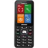 TELEFONO BRONDI KING 2+ NERO CON SCOCCA MONOBLOCCO DUAL -SIM CON SUPPOR 10281090