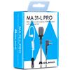 Midland MA31-L PRO C1497 Microfono Auricolare pneumatico VOX 2 Pin connettore L