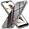 iVoler Cover per Huawei P20 Pro, Custodia Trasparente per Assorbimento Degli Urt