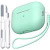 Mhyaludo Custodia Compatibile con AirPods Pro 2 Case,Custodia Airpods Pro 2 | Custodia pe
