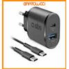 SBS Caricatore parete SBS 1X 2.1A 1x Tipo C 12/24V ricarica rapida cavo tipo C 1,5m