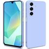 HSP Cover per Samsung Galaxy A16 4G / 5G, Custodia Silicone, Case, Azzurra | TPU