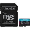 Kingston 128GB microSDXC Canvas Go Plus Gen4 200 MB/s A2 U3 SDCG4/128GB