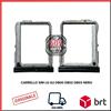 LG CARRELLO SIM SLOT LG G2 D800 D802 D803 ORIGINALE NERO