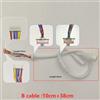 HIKVISION Ethernet Lan Cable PoE RJ45 Network Cable 10 Pin 10 Core for Hikvision Ip Camera