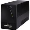 Tecnoware Power Systems UPS 750VA per PC/Modem NO Gaming/Console Gruppo di Continuità ERA PLUS 2 Schuko