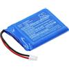 TECHTEK Batteria 900mAh compatibile con [Nolan] N-COM 901 X, N-COM 901X,