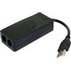 No Modem Fax USB Doppia Porta USB 2.0 56K V.92 V.90 Driver Modem Esterno per W1506