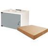 Armadio Rack 19" LK1907U40E Disassemblato 6 Unità Da Muro Dimensioni 54X30X37 Cm