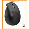 Logitech Lift Mouse Ergonomico Verticale Bluetooth o Logi Bolt USB 4 Tasti