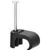 Temolink Fascette per cavi, 100 pezzi, 6 x 10 mm, acciaio inox 304, gestione cavi per tel