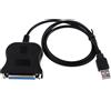 USB 2.0 A DB25 Stampante Parallelo LPT Adattatore Cavo Cavo IEEE 1284 Per Laptop