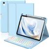 KBCASE Custodia Tastiera per iPad A16 11/10 Generazione Cover iPad A16 11/10