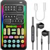 No Game Voice Changer, Kit Scheda Audio Multi-Audio per PC/Telefono/Laptop (In9504