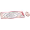 Logitech Kit Tastiera Mouse Wireless Pop Icon Keys Combo Rosa 920013117