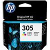 HP Cartuccia Originale HP 305 Tricromia DeskJet 2720e 2710e 4120e 4130e
