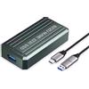 No Case Esterno per SSD M.2 NVME, Adattatore per Hard Disk NVME USB3.1 da 10 G7402